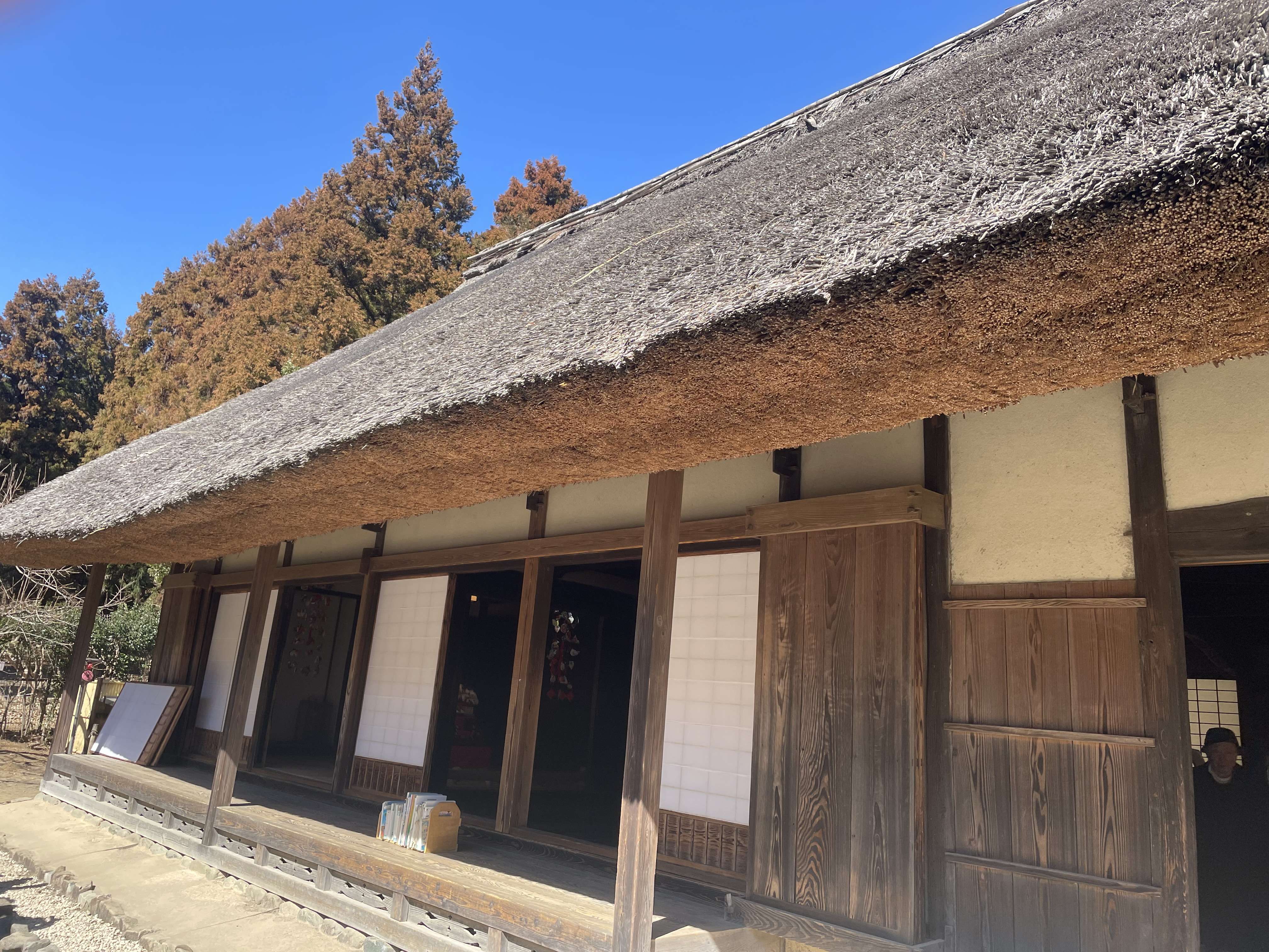 タイムスリップ気分、大和市郷土民家園